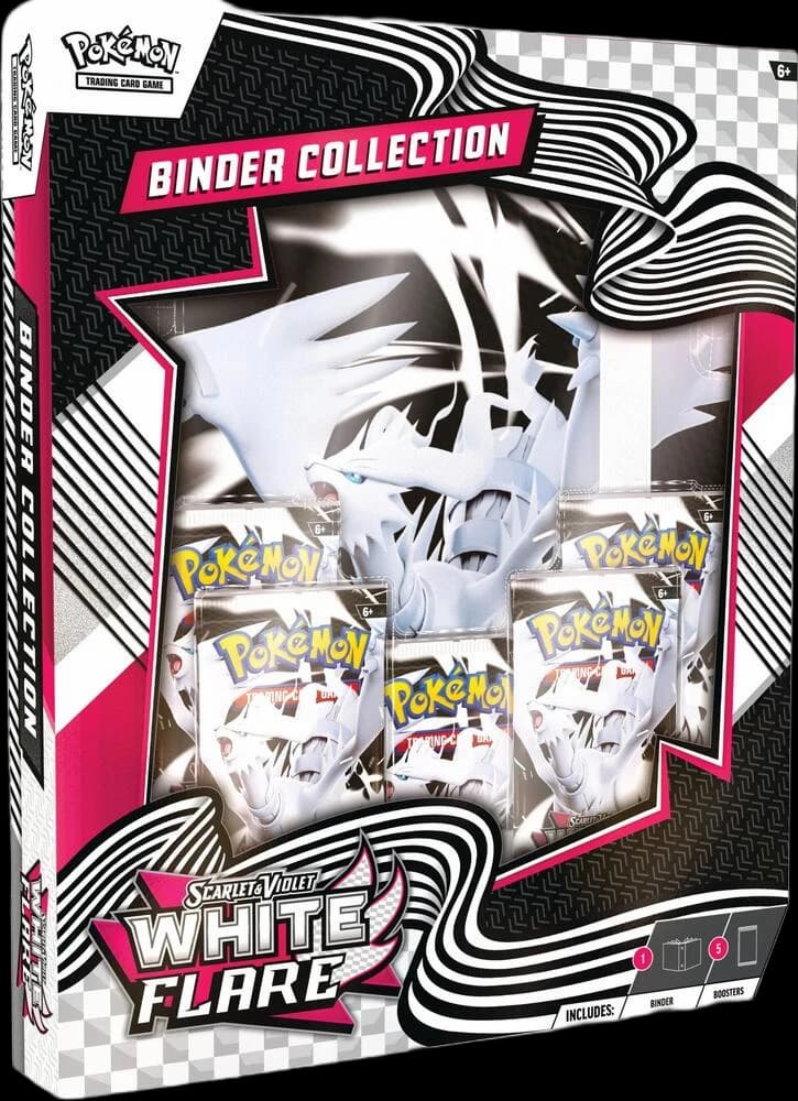 White Flare Binder Collection
