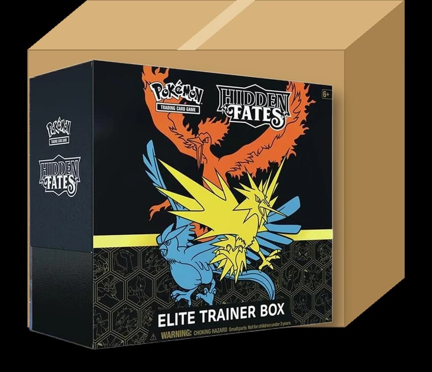 Hidden Fates Elite Trainer Box Case