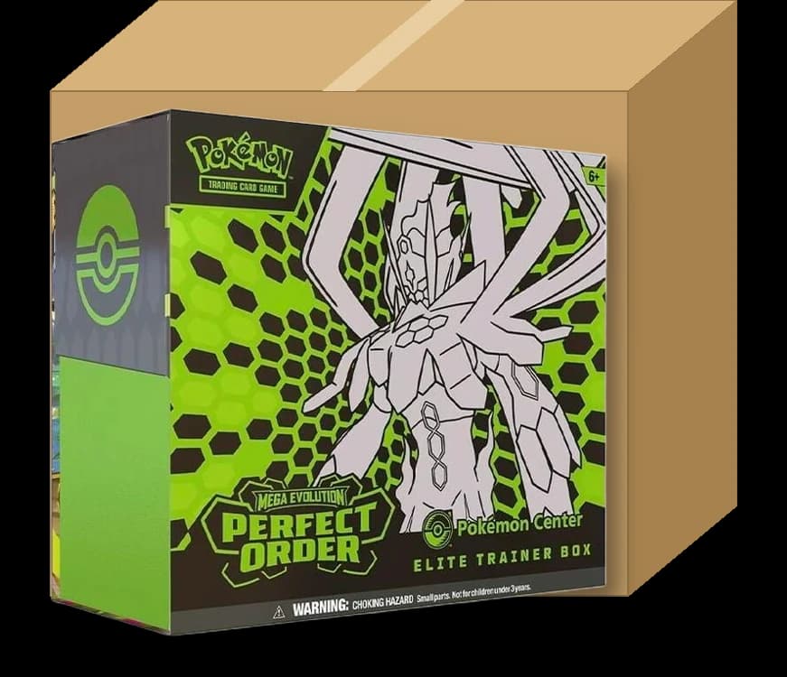 Perfect Order Pokemon Center Elite Trainer Box Case