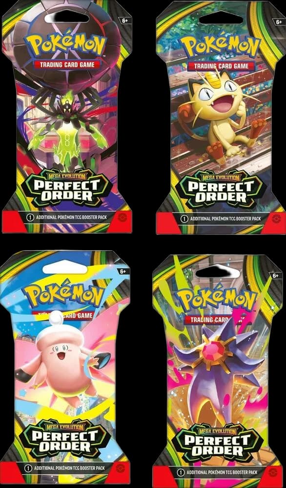 Perfect Order Sleeved Booster Pack Art Bundle [Set of 4]