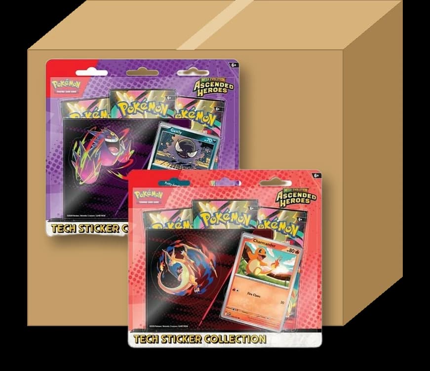 Mega Evolution: Ascended Heroes Tech Sticker Collection Case