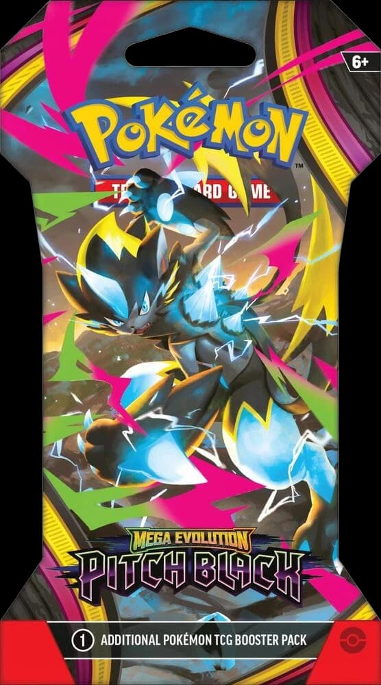 Pitch Black Sleeved Booster Pack