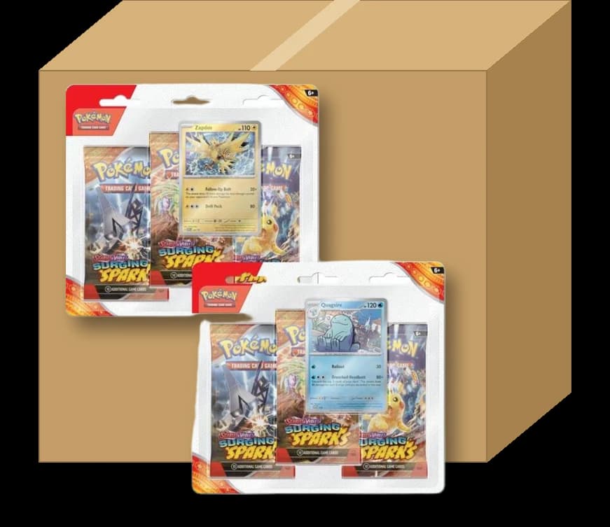 Surging Sparks 3 Pack Blisters Case