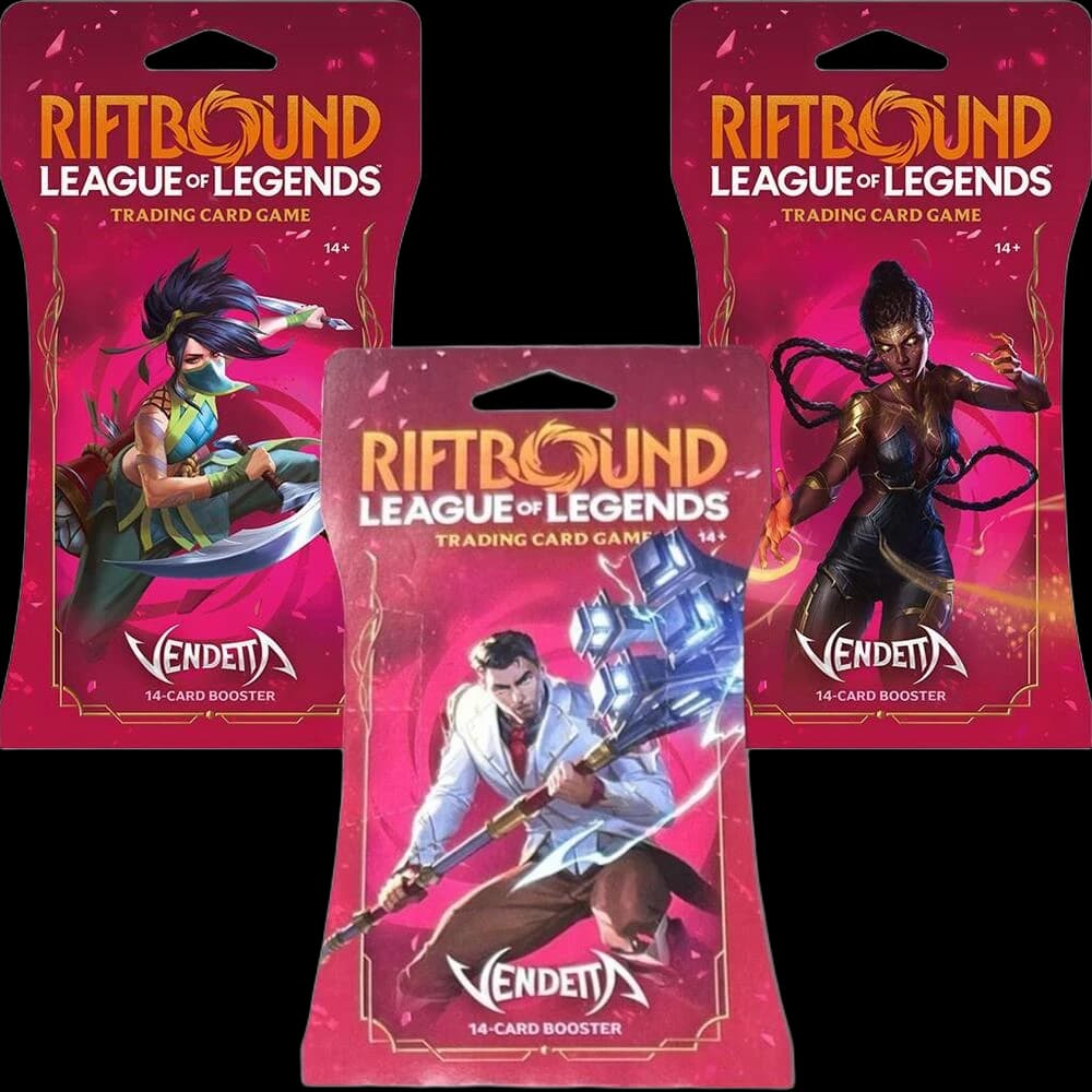 Vendetta - Sleeved Booster Pack Art Bundle [Set of 3]