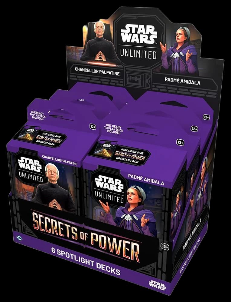 Secrets of Power - Spotlight Deck Display