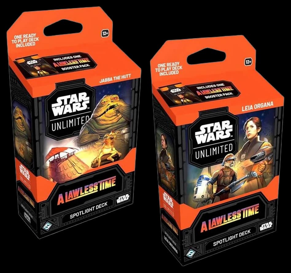 A Lawless Time - Spotlight Deck Pair: Leia Organa & Jabba the Hutt