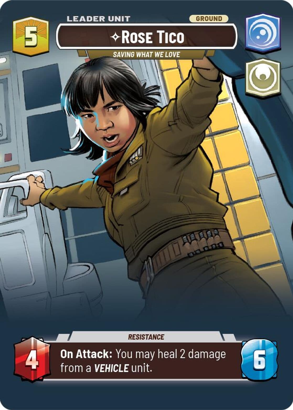 Rose Tico · Jump To Lightspeed · #1000