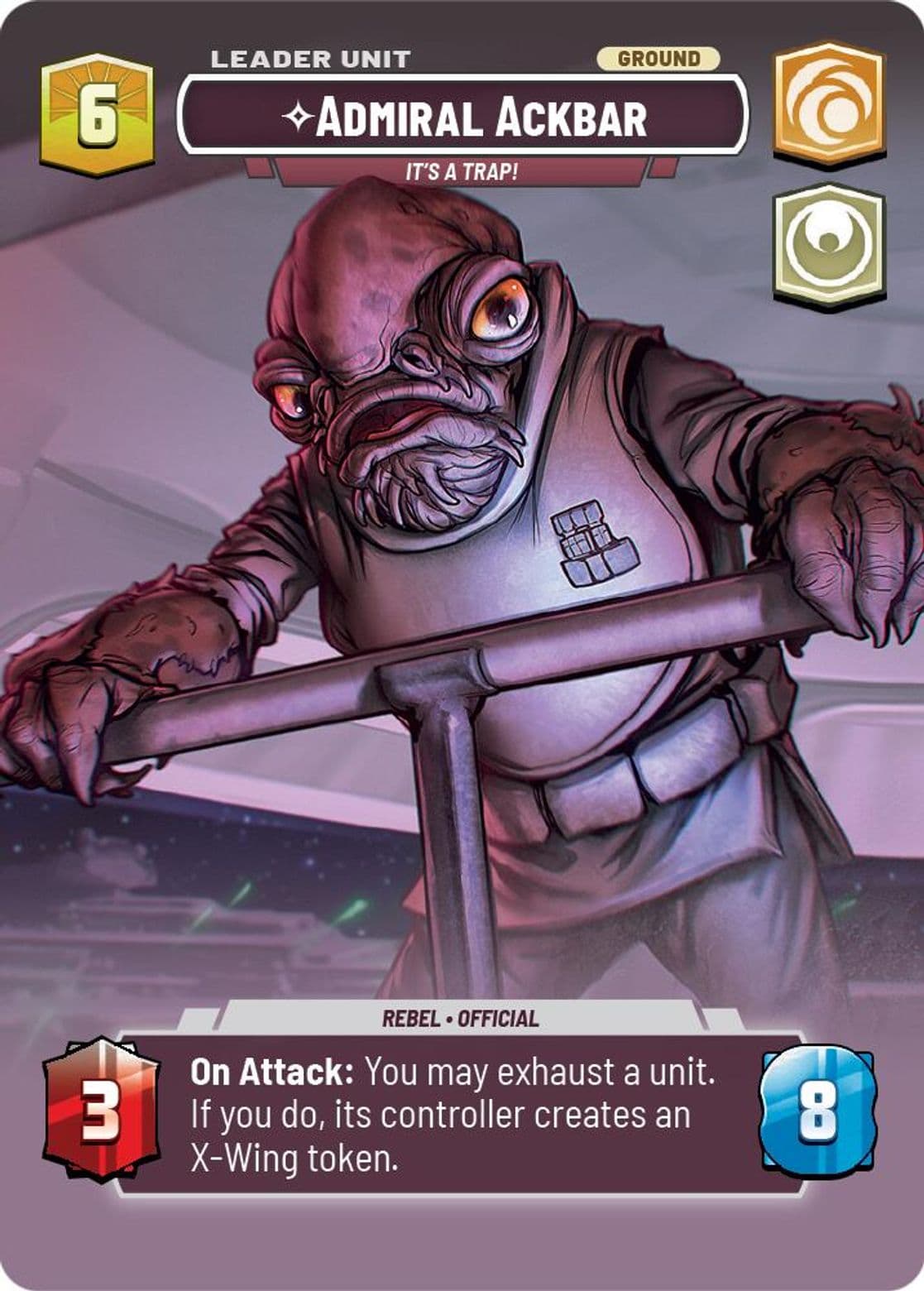 Admiral Ackbar · Jump To Lightspeed · #1012