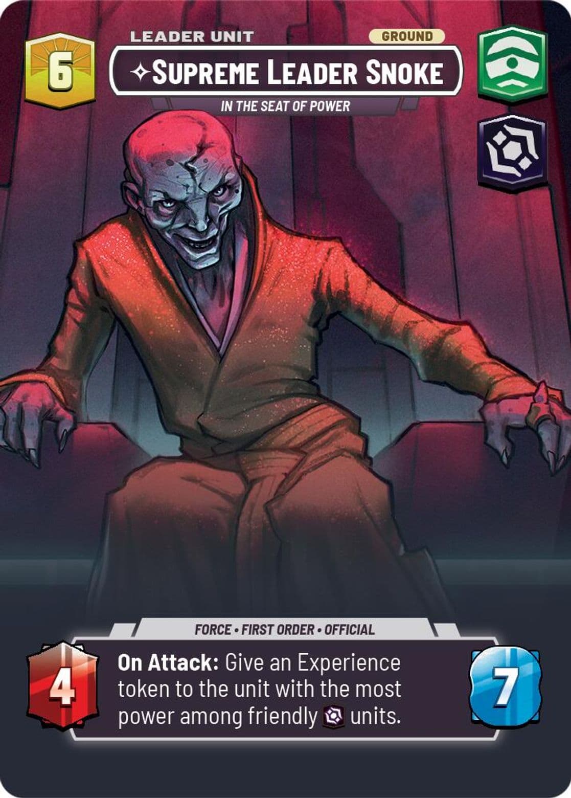 Supreme Leader Snoke · Legends of the Force · #1010