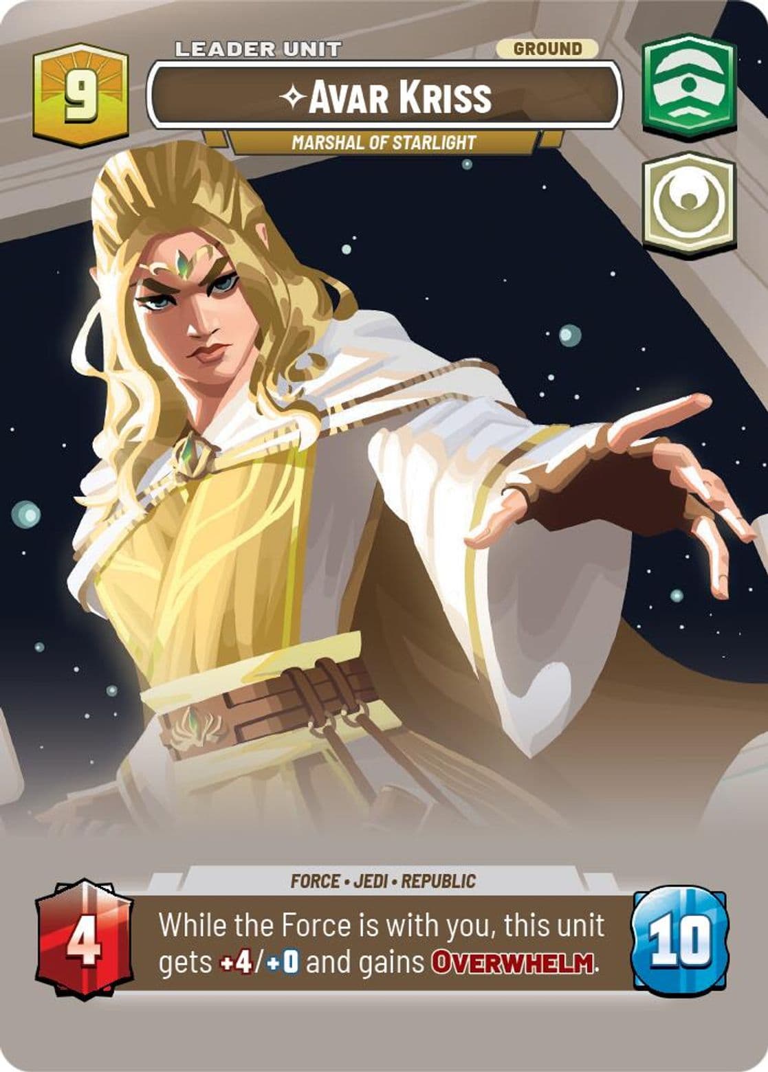 Avar Kriss · Legends of the Force · #1011