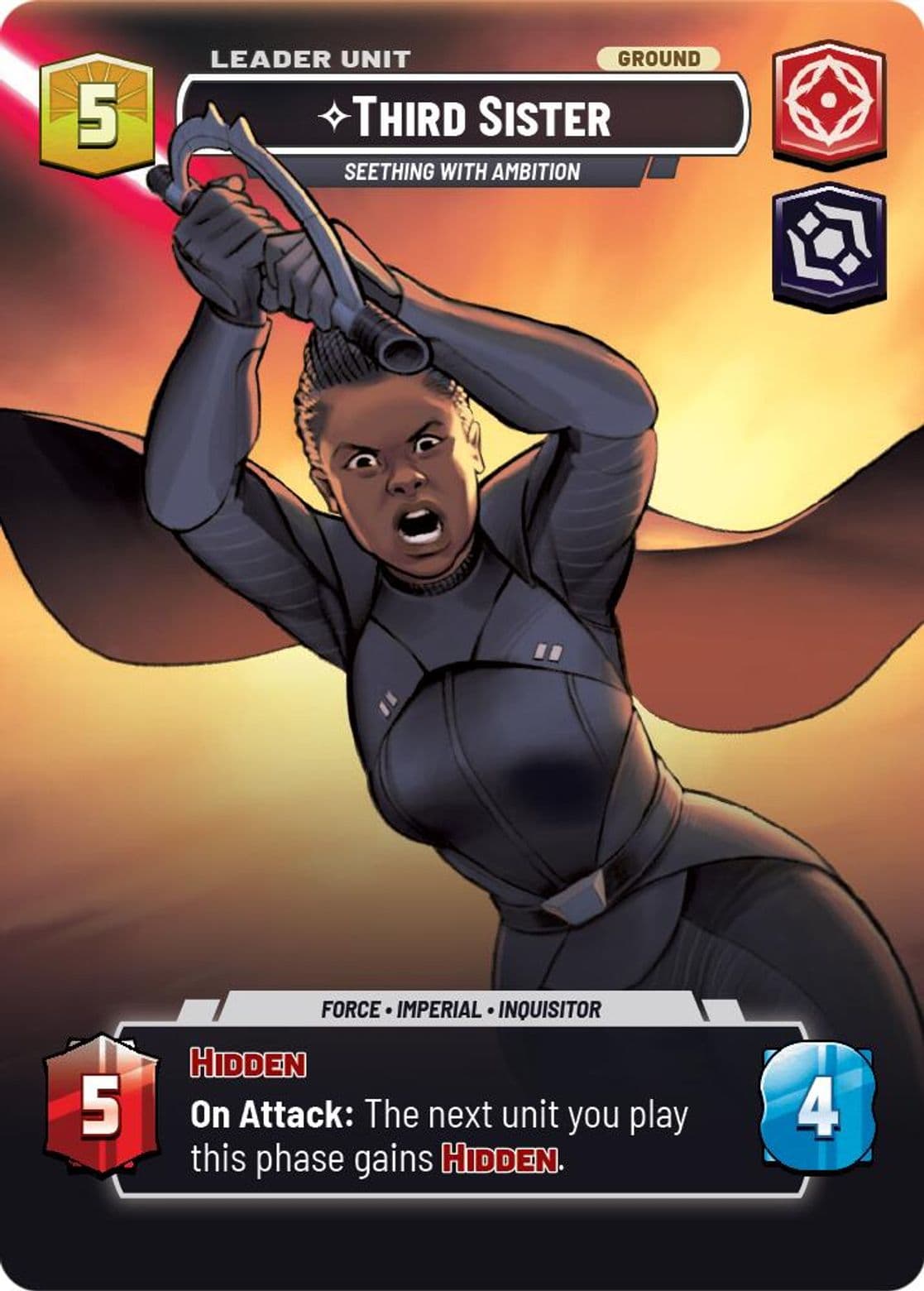 Third Sister · Legends of the Force · #1014