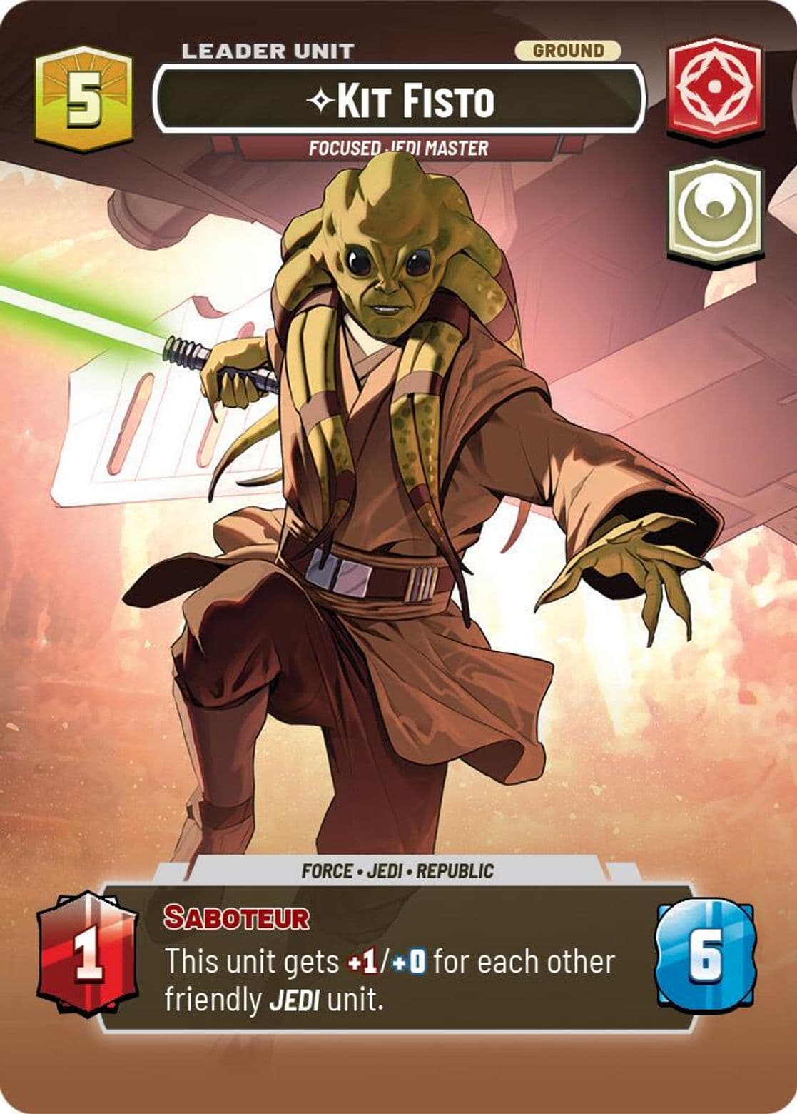 Kit Fisto · Legends of the Force · #1015