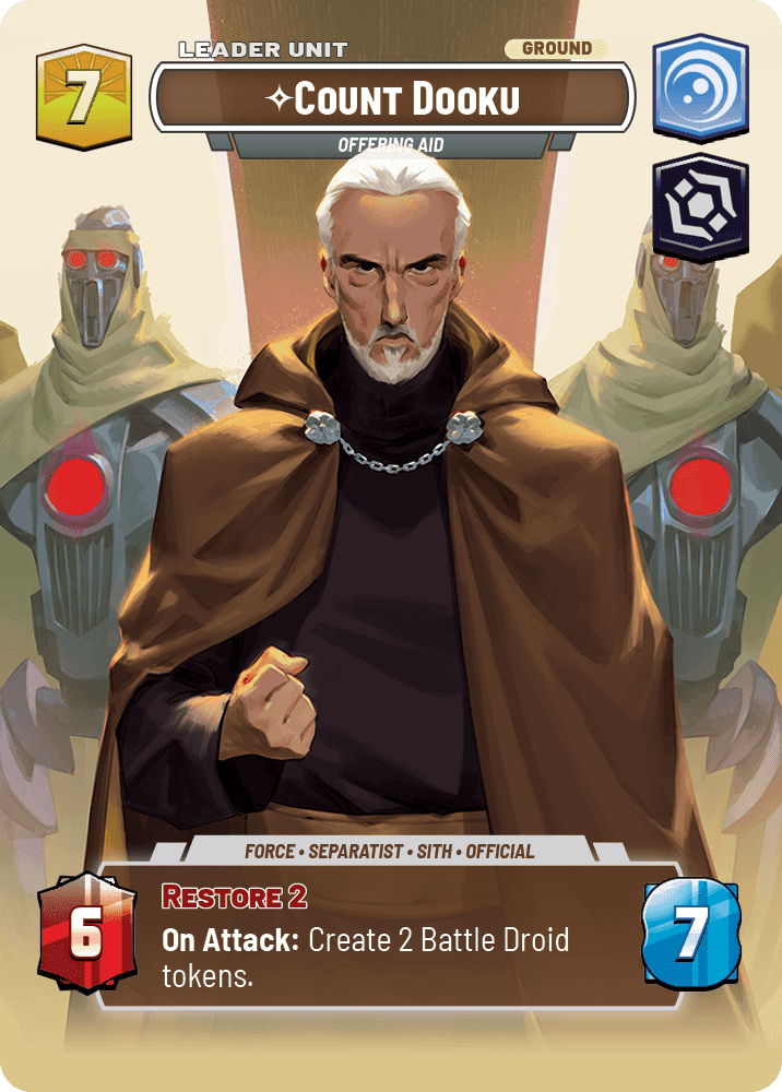 Count Dooku · 2026 Promos · #133