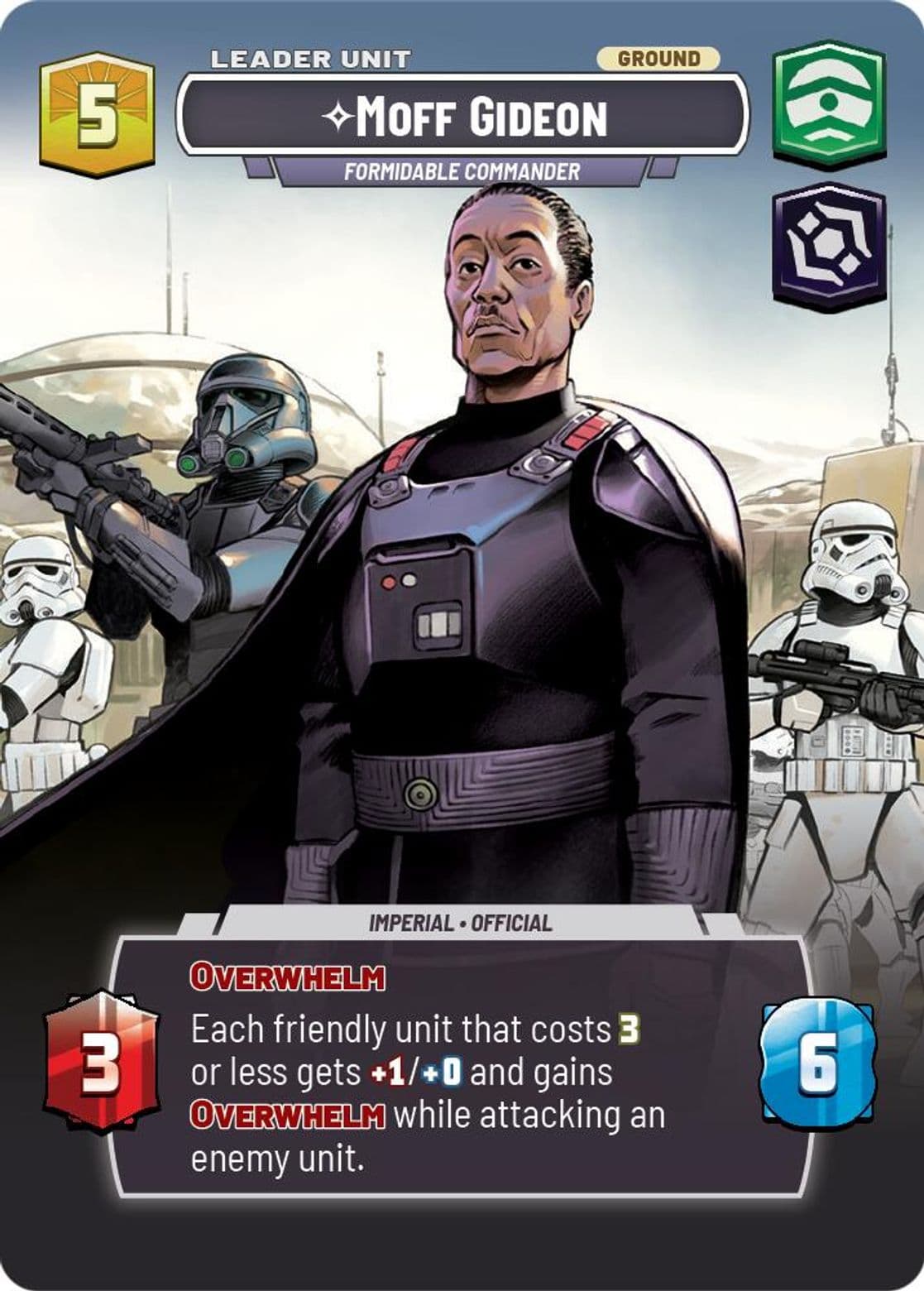 Moff Gideon · Shadows of the Galaxy · #269