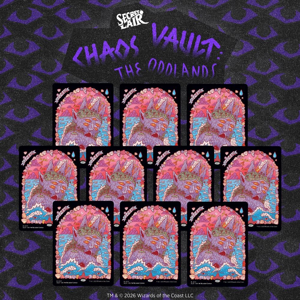 Secret Lair Drop: The Oddlands: Islands - Non-Foil Edition