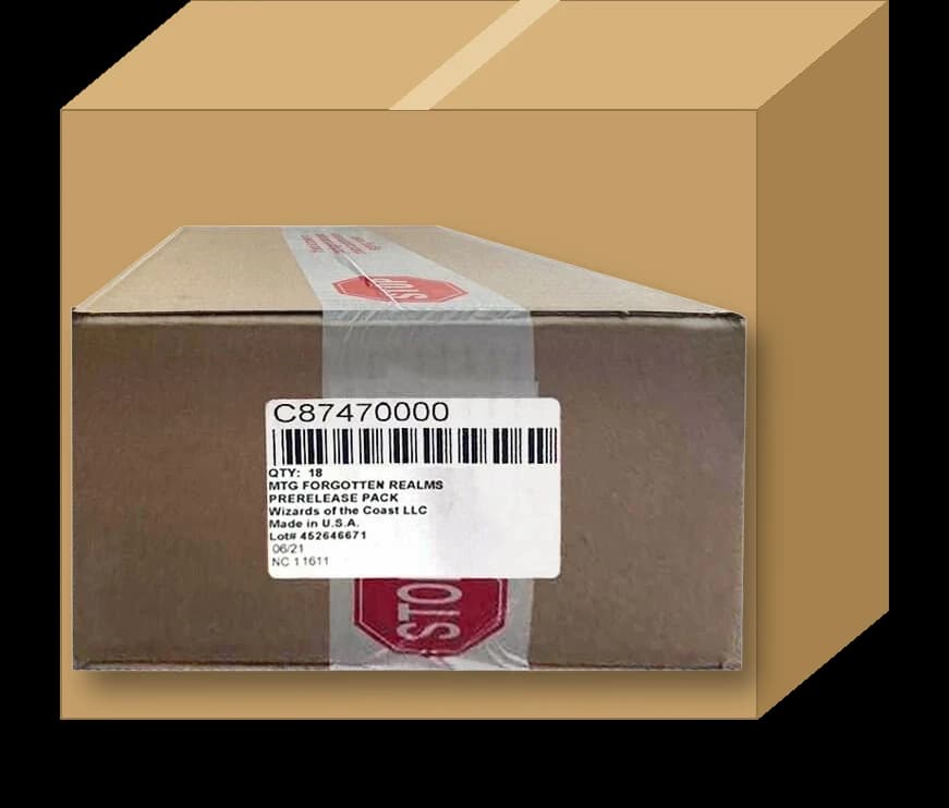 Adventures in the Forgotten Realms - Prerelease Pack Case