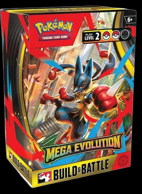 Mega Evolution Build & Battle Box Display